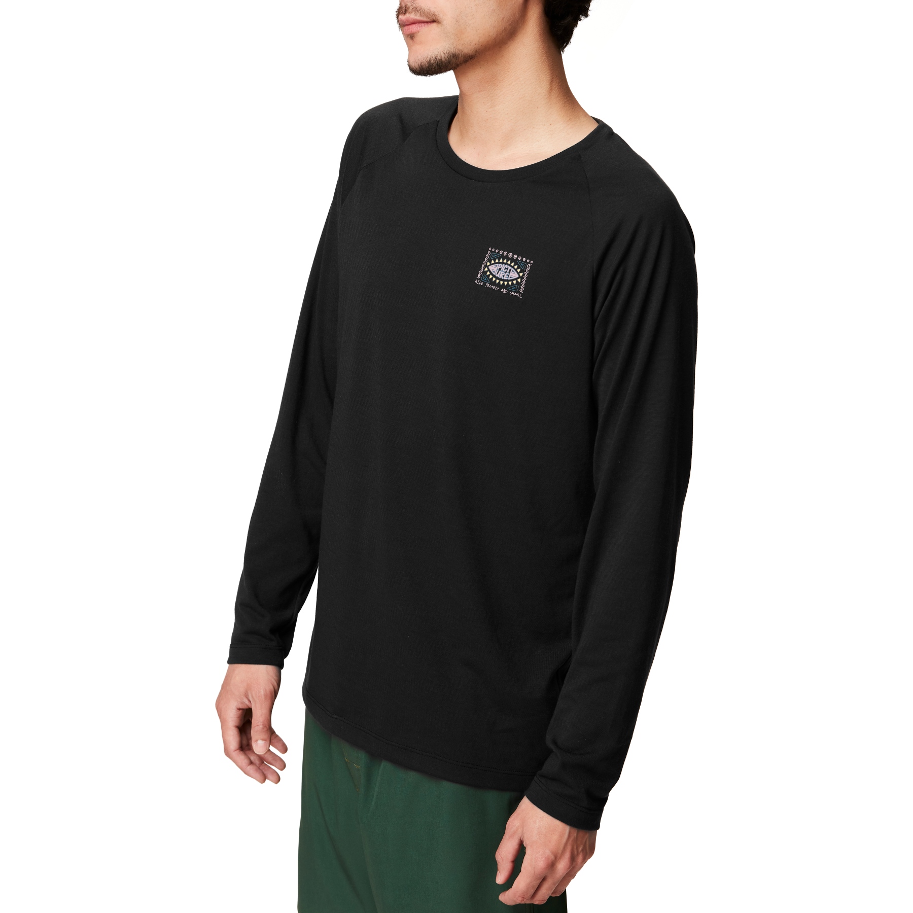 Picture of Picture Maribo Long Sleeve Surf Tee Men - Black RPS