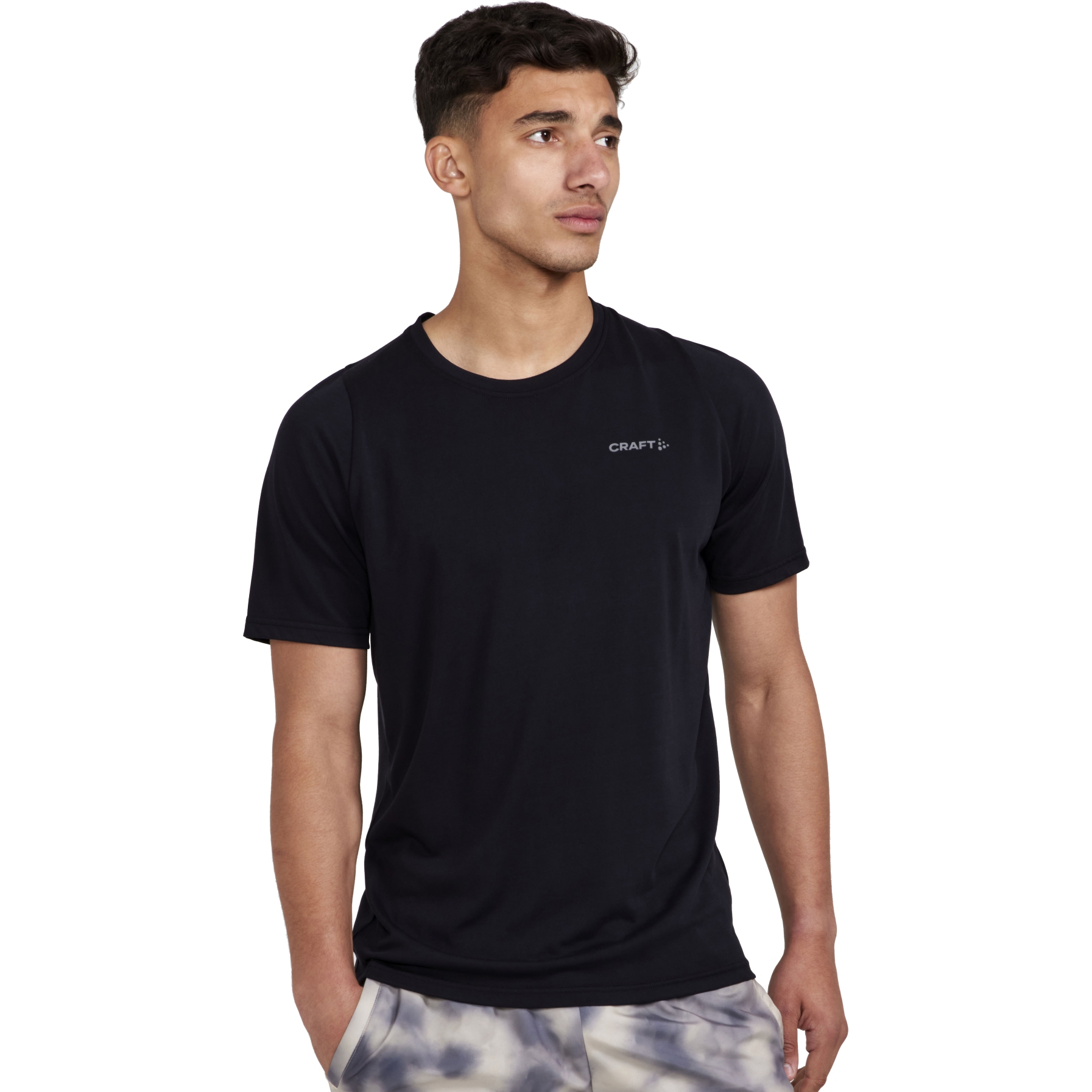 Produktbild von CRAFT Collective Bi-Blend Kurzarmshirt Herren - schwarz