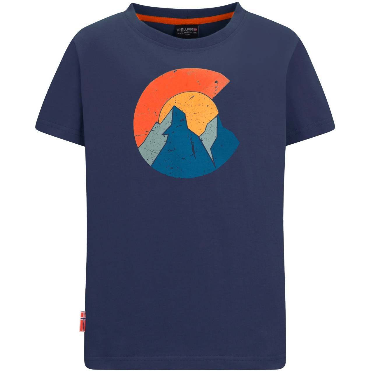Produktbild von Trollkids Halsafjord T-Shirt Kinder - mystic blue