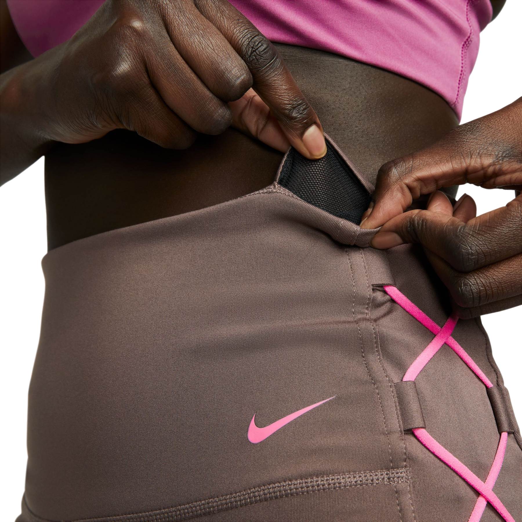 Nike One Dri-FIT Women's High-Rise Leggings - Pink