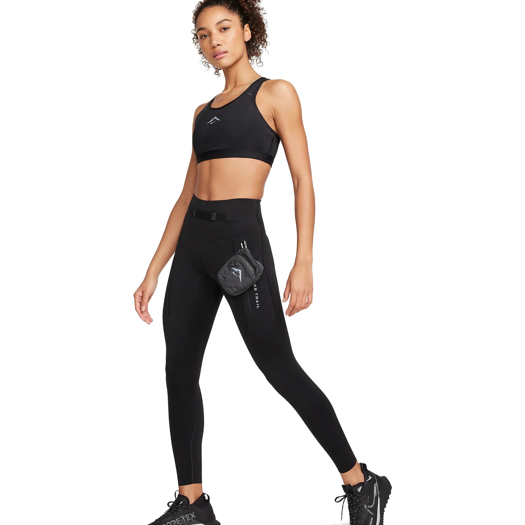 Nike Leggings Femme - Trail Go Firm-Support 7/8 - noir FN2664-010 - BIKE24