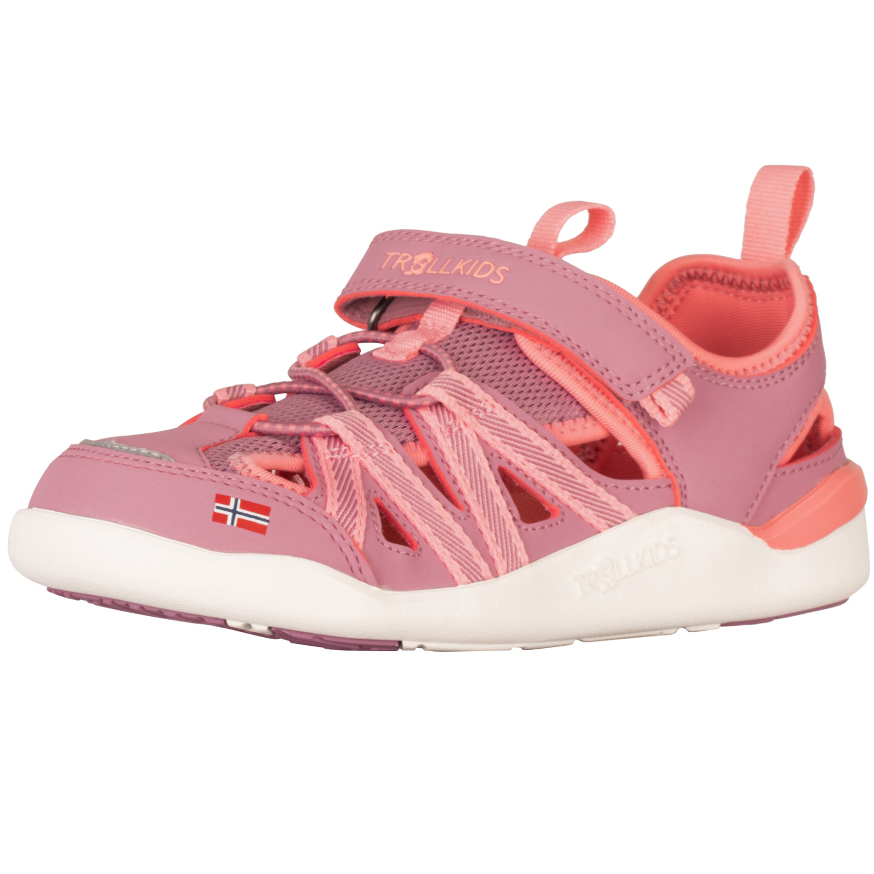 Bild von Trollkids Saltfjord Barfuß-Sandalen Kinder - Peony Rose/Orchid