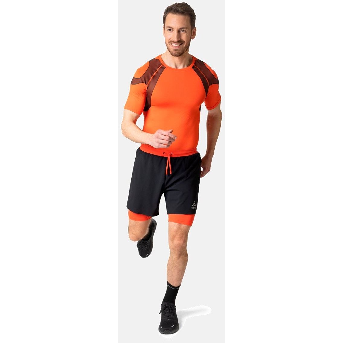 Odlo Active Spine 2.0 Running T-Shirt Men - firelight