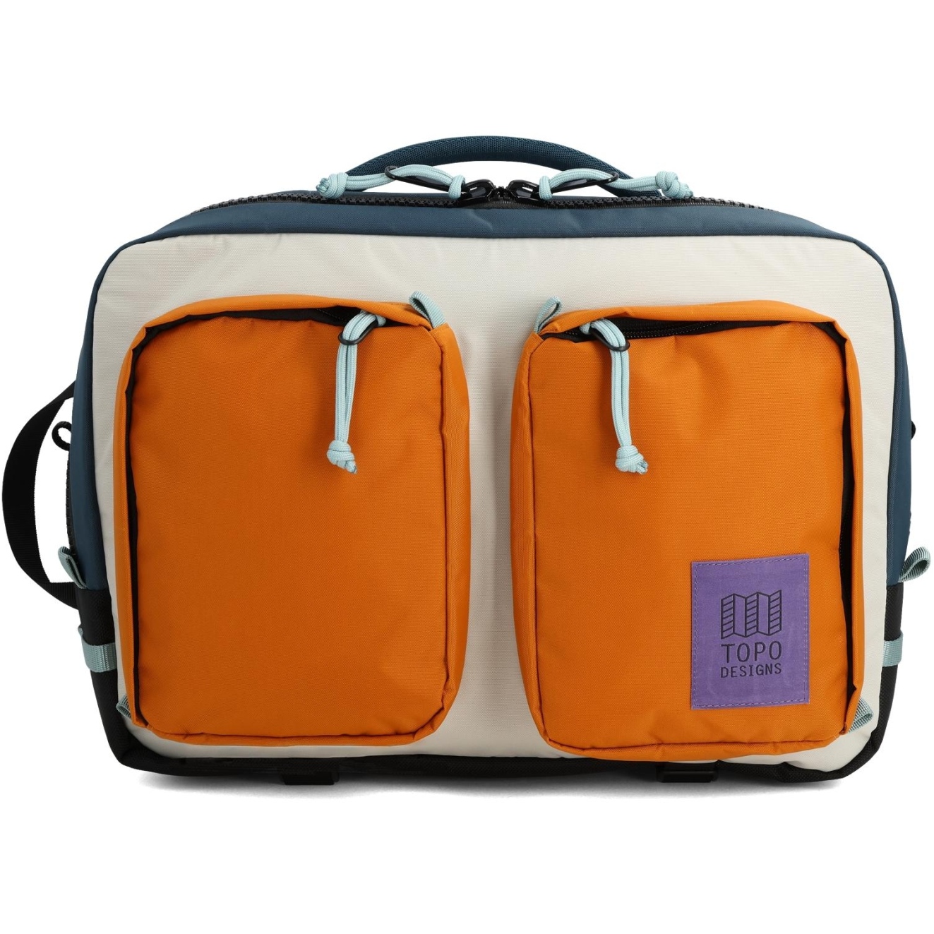 Produktbild von Topo Designs Global Briefcase Tasche - 14L - Pond Blue/Spice