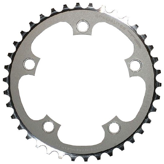 Productfoto van TA Specialites Single Chainring Road 110mm Compact - silver