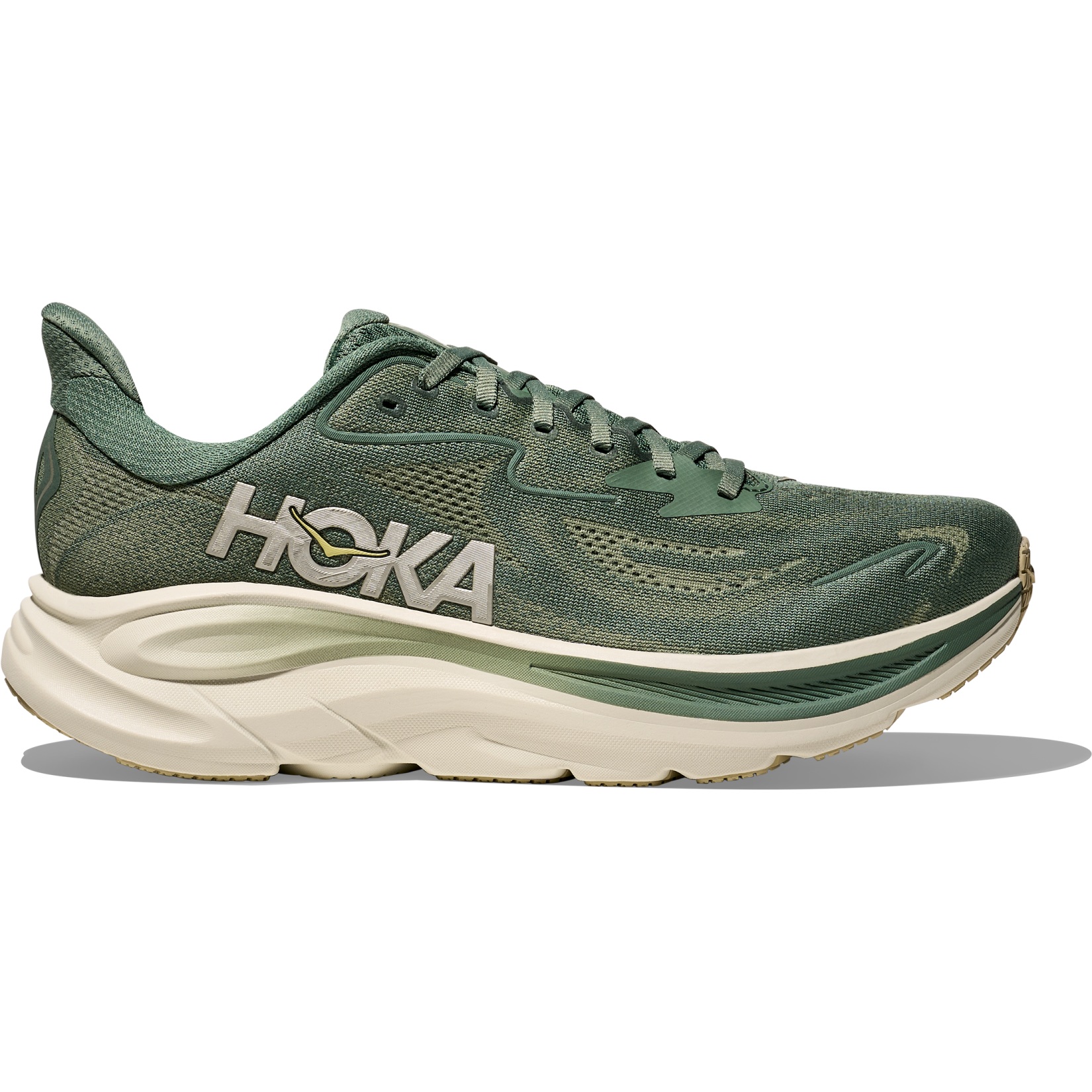 Hoka Clifton 10 Running Shoes Men - fern / truffle salt | BIKE24
