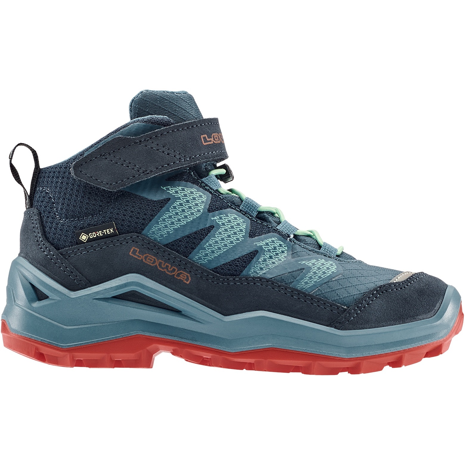 Bild von LOWA Maddox Pro GTX Mid VC Junior Schuhe Kinder - navy/smoke blue (Größe 23-35)