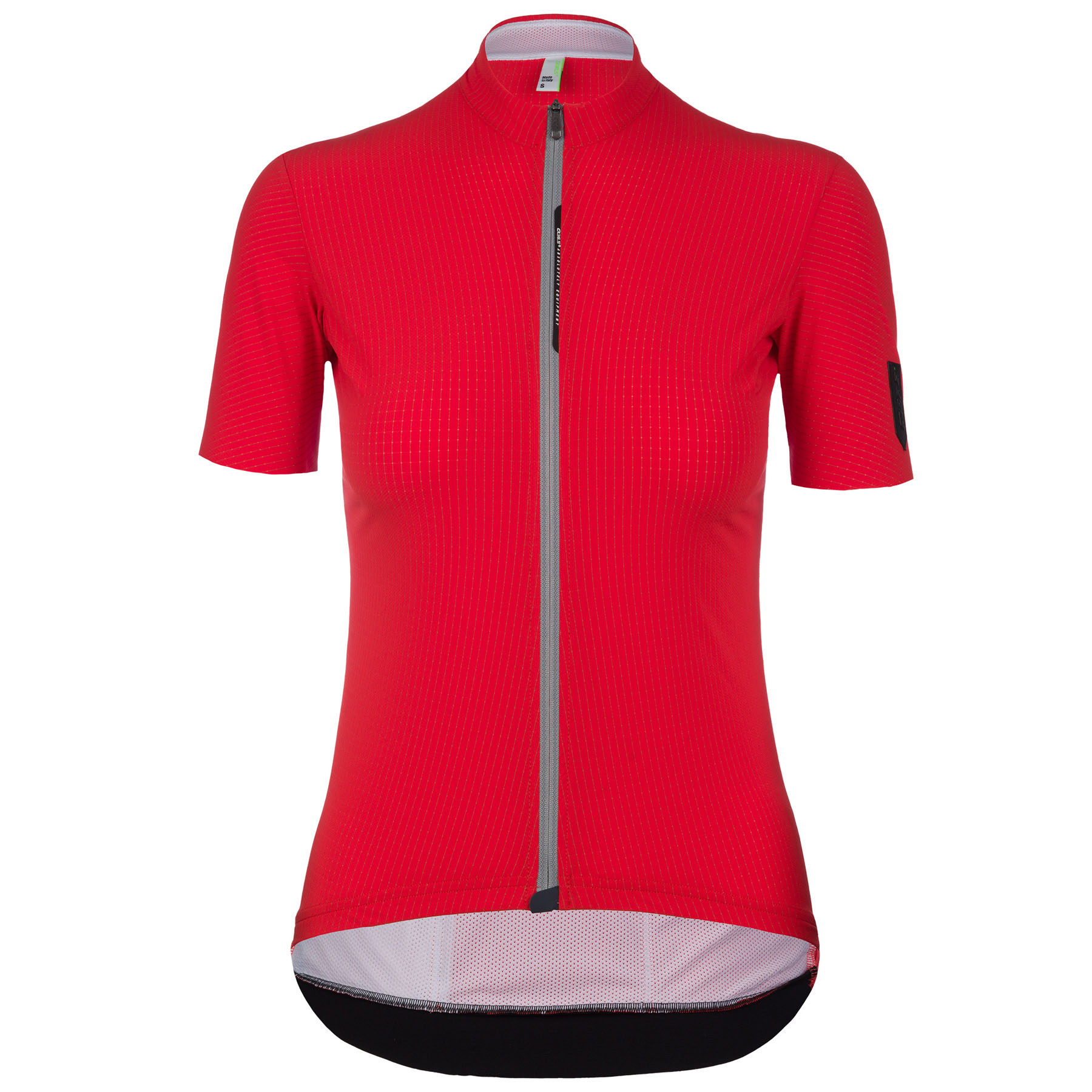 Image of Q36.5 L1 Short Sleeve Women's Jersey - pinstripe x red
