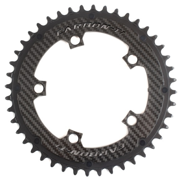 Picture of Carbon-Ti X-SingleCarbon Chainring - 110mm - 5-Arm