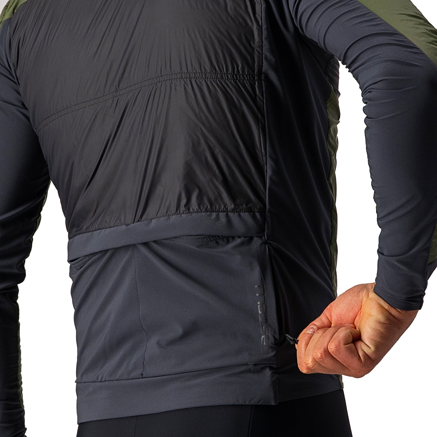 Castelli Unlimited Puffy Jacket Men - light military green