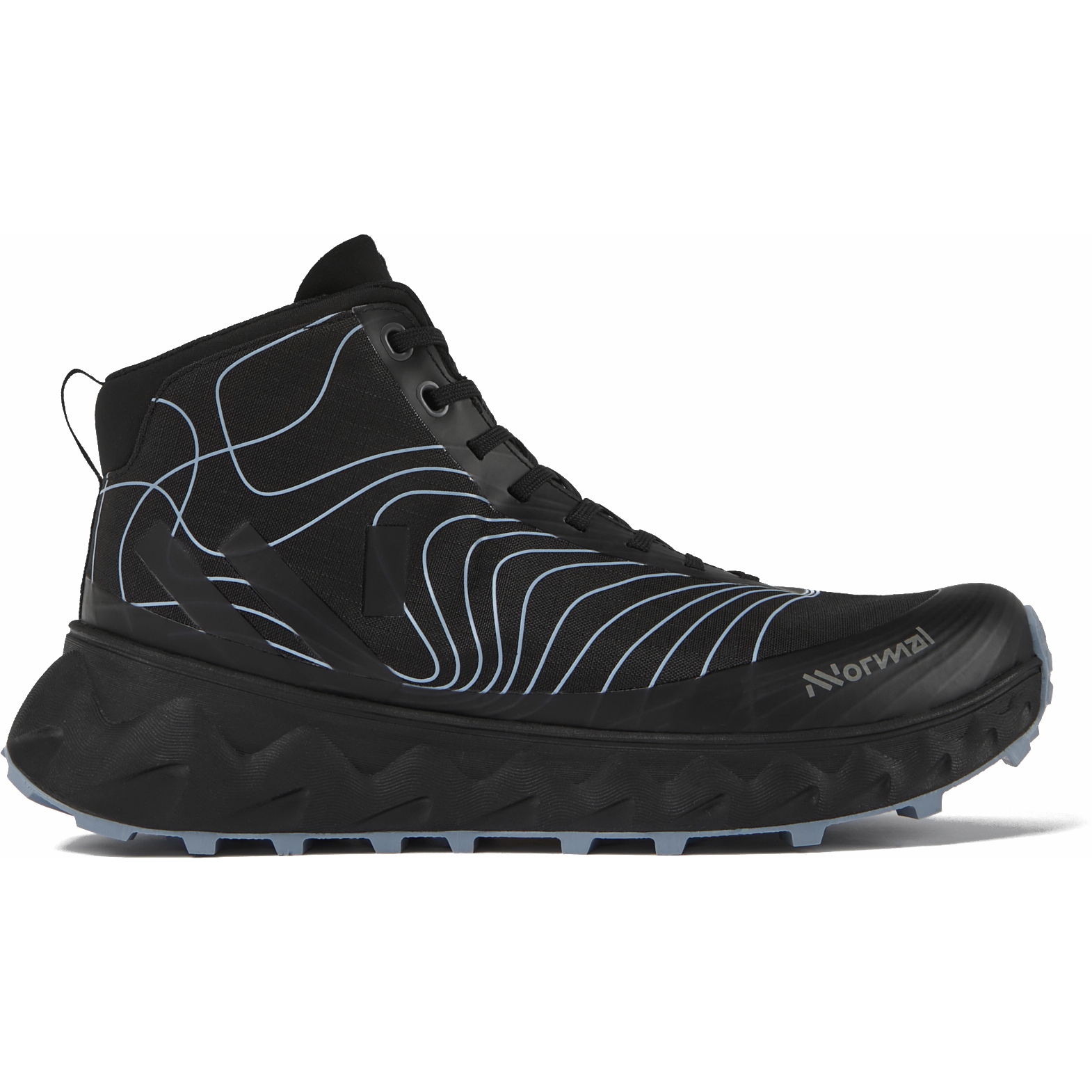 Picture of NNormal Tomir 1.0 Waterproof Hiking Boots - Black/Blue