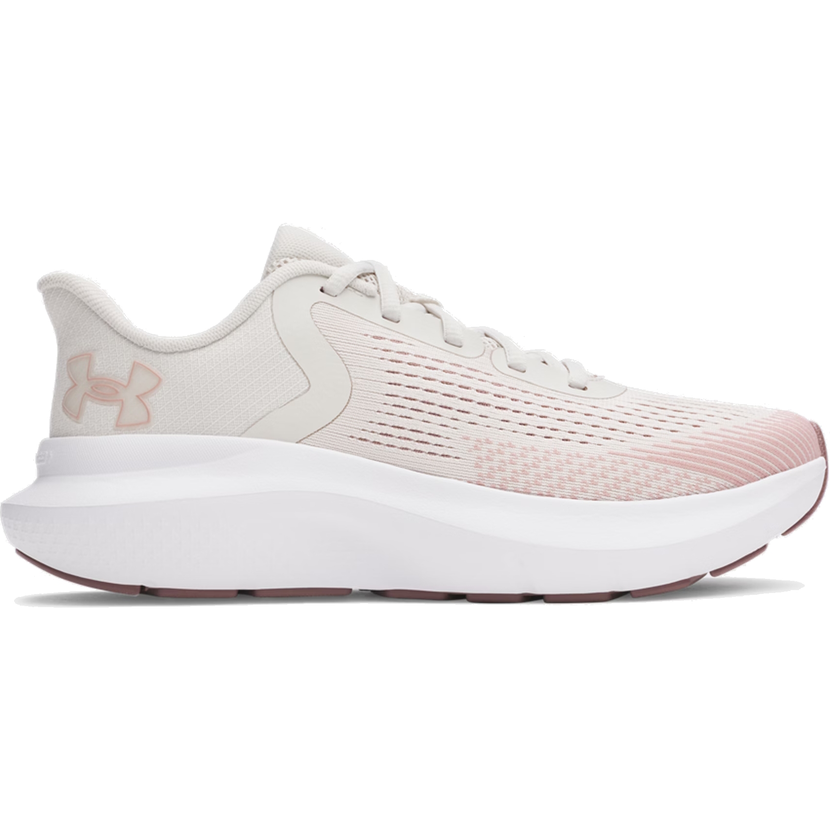 Kuva tuotteesta Under Armour UA Rogue 5 Running Shoes Women - Summit White/Maroon Mist/Tourmaline Pink