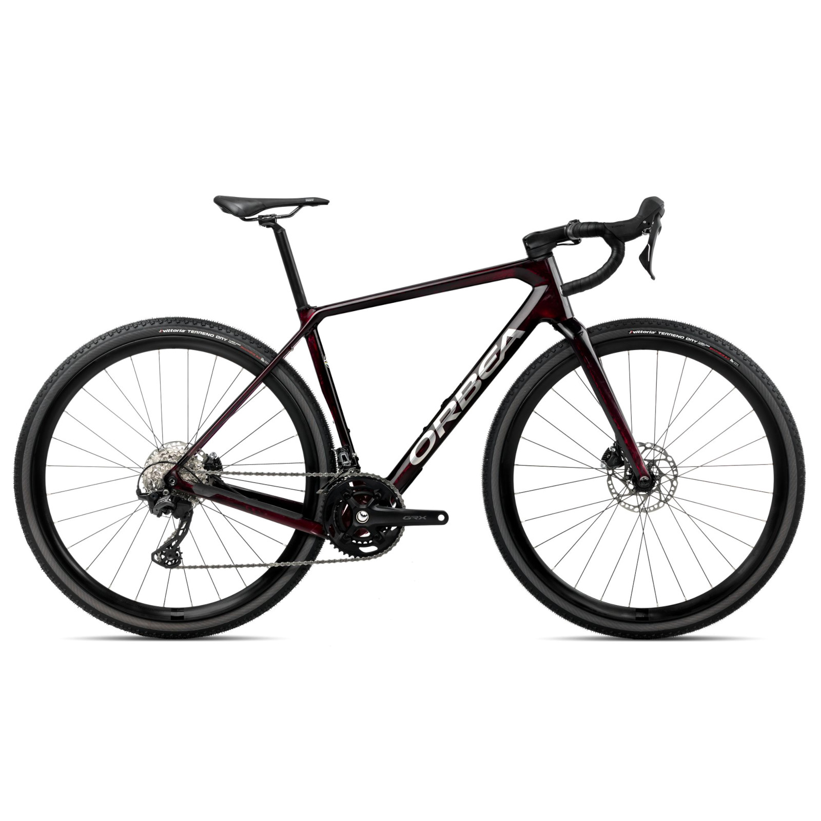 Produktbild von Orbea TERRA M30TEAM - GRX RX820 Gravel Bike - 2025 - Wine Red Carbon View (gloss)