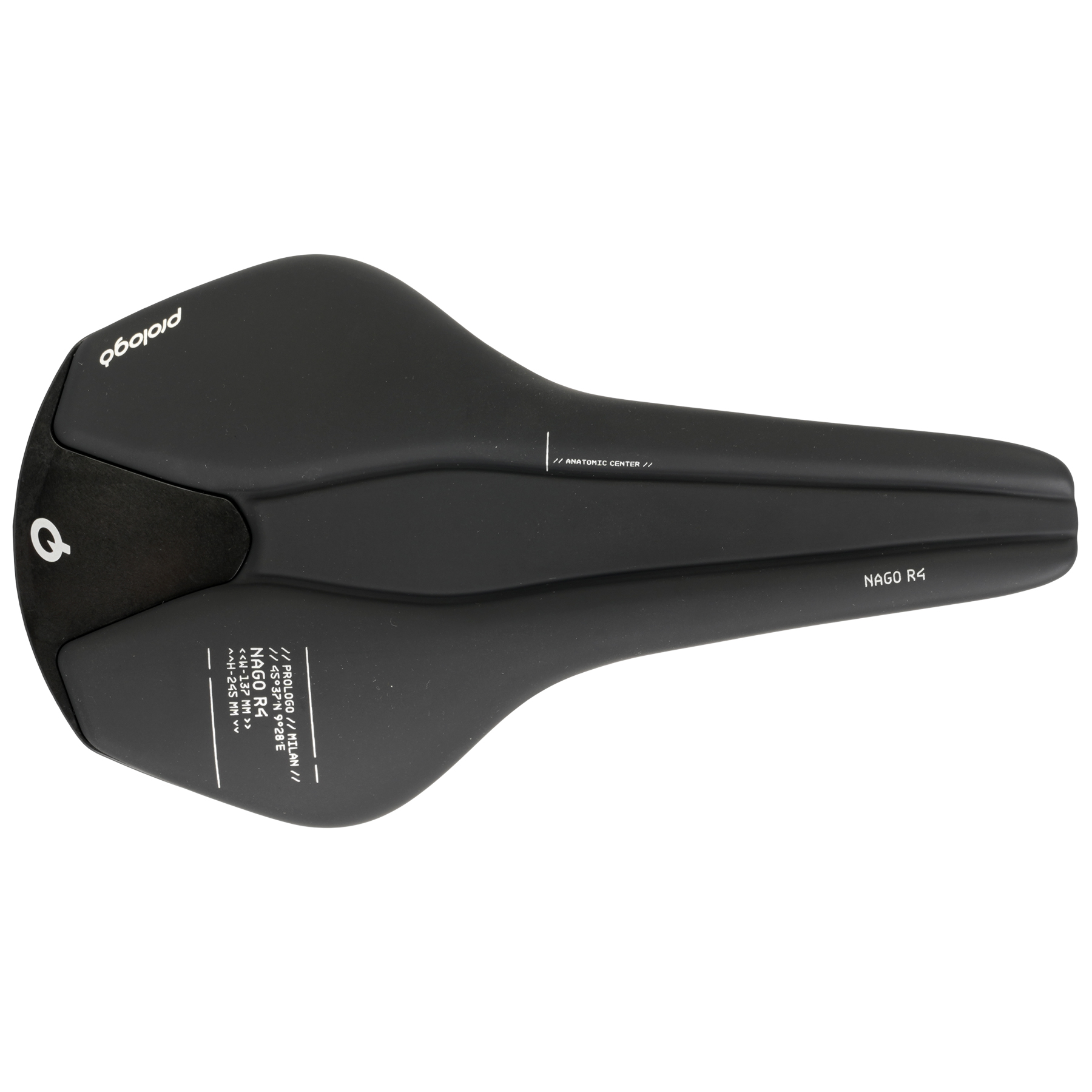 Prologo Nago R4 Nack 137 Saddle - Hard Black | BIKE24