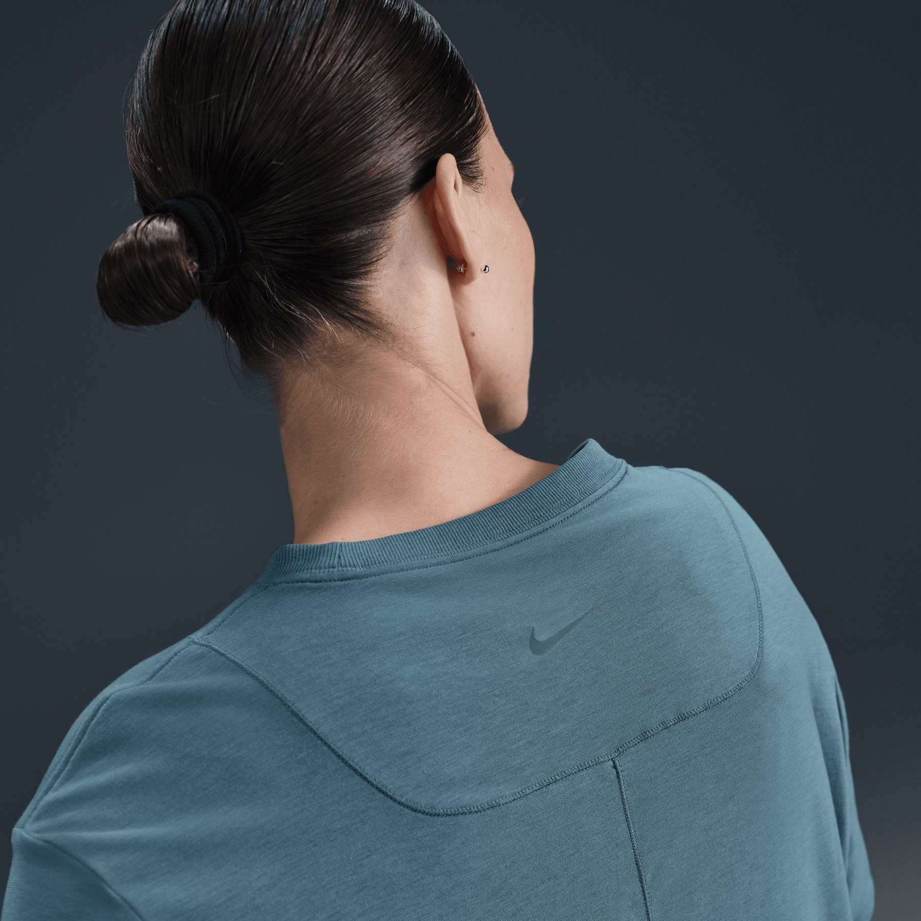 one shoulder top nike