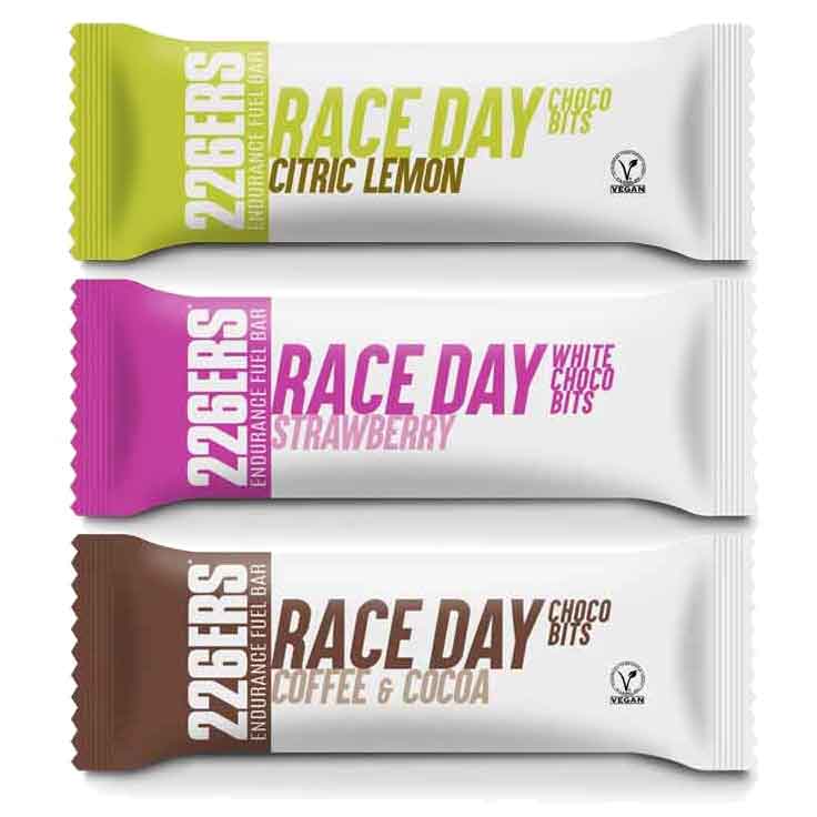 Bild von 226ERS Race Day-Choco Bits - Kohlenhydrat-Riegel - 6x40g