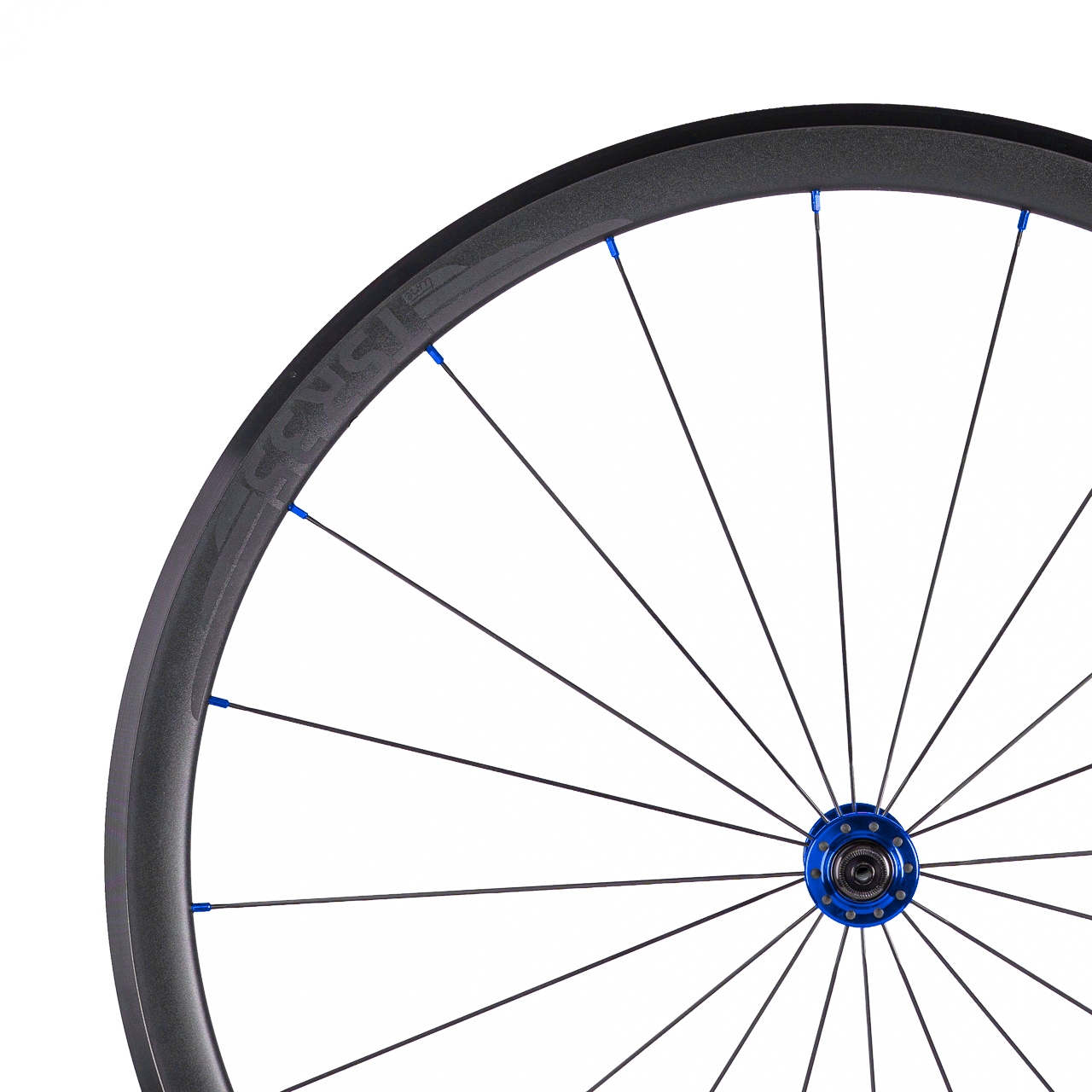 Produktbild von Tune TSR35 Vorderrad - 28&quot; | Mig | Standard Lager | Clincher | QR 100 - 20-Loch - blau