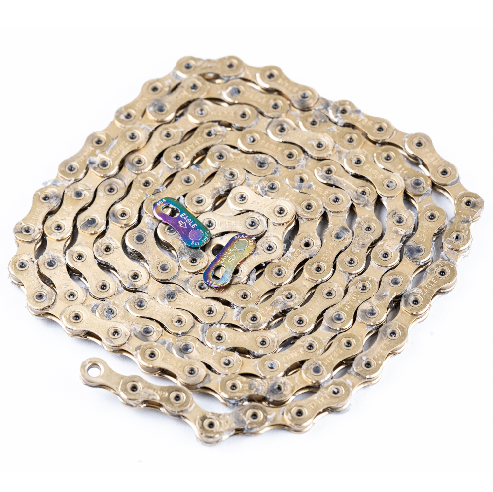 ProWaxed SRAM XX1 Eagle Chain 12-speed prewaxed gold BIKE24