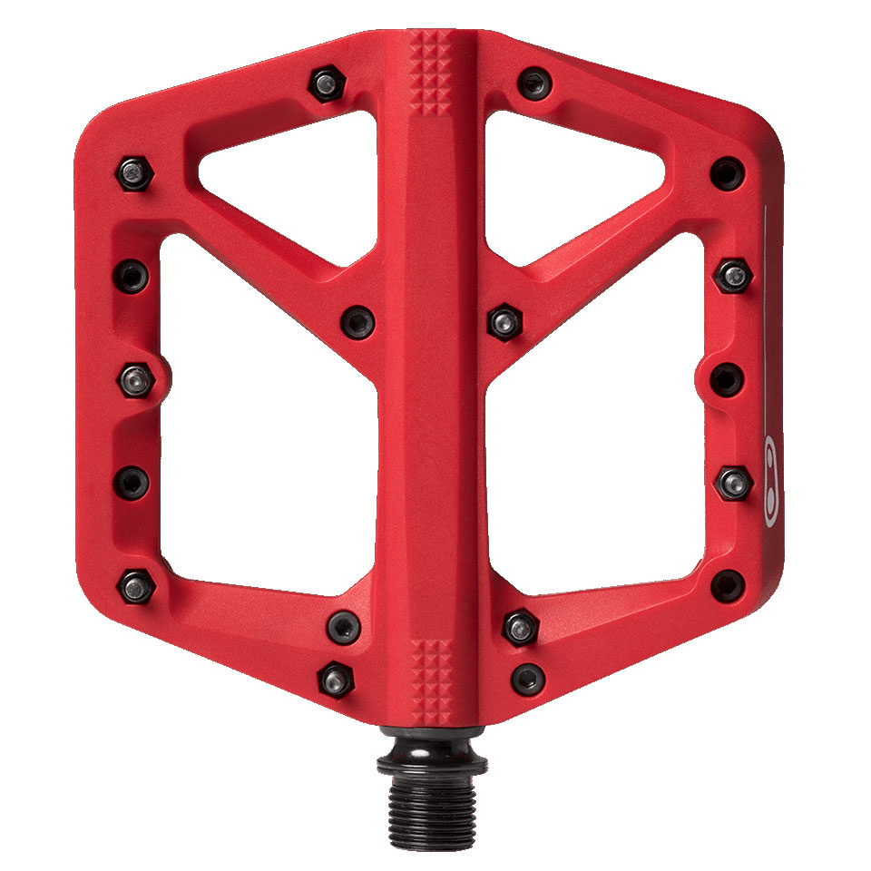 Productfoto van Crankbrothers Stamp 1 Large Flat Pedal - red