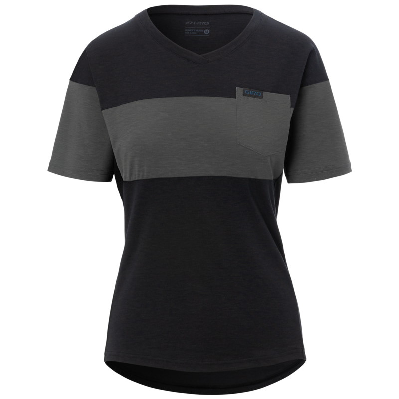 Photo produit de Giro T-Shirt à Manches Courtes Femme - Ride - black/charcoal