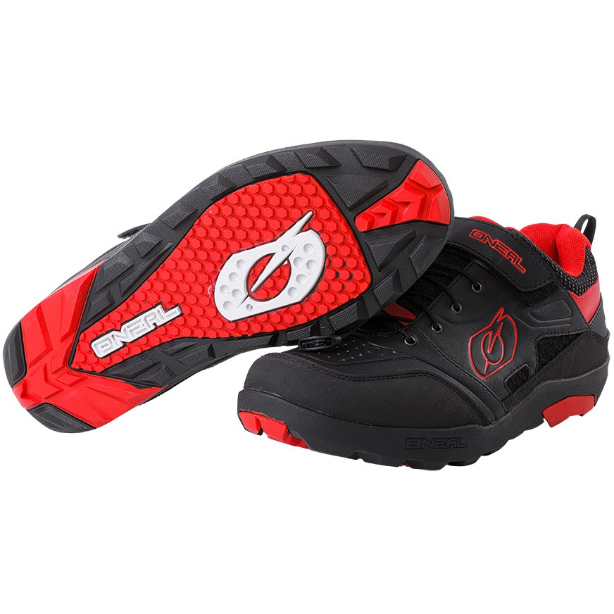 Picture of O&#039;Neal Traverse Flat MTB Shoes - black/red