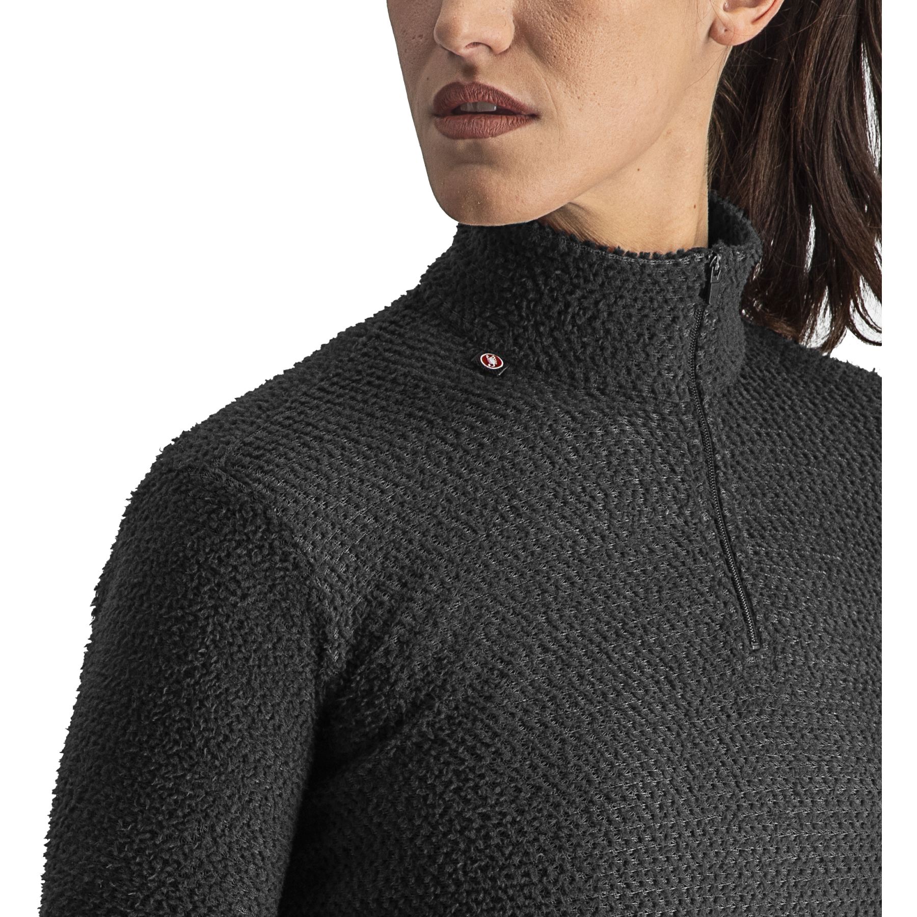 Castelli Cold Days 2nd Layer Shirt Damen - schwarz 010 | BIKE24