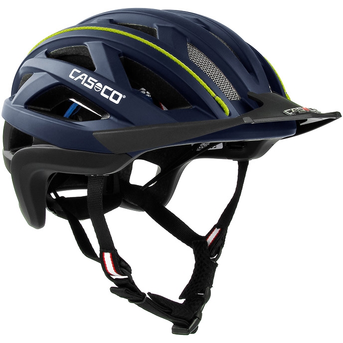 Produktbild von Casco Cuda 2 Helm - blau neongelb matt