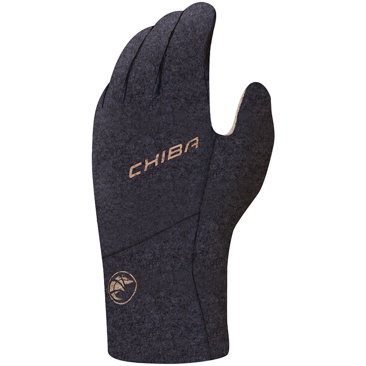Productfoto van Chiba All Natural Warm Waterproof Fietshandschoenen - zwart