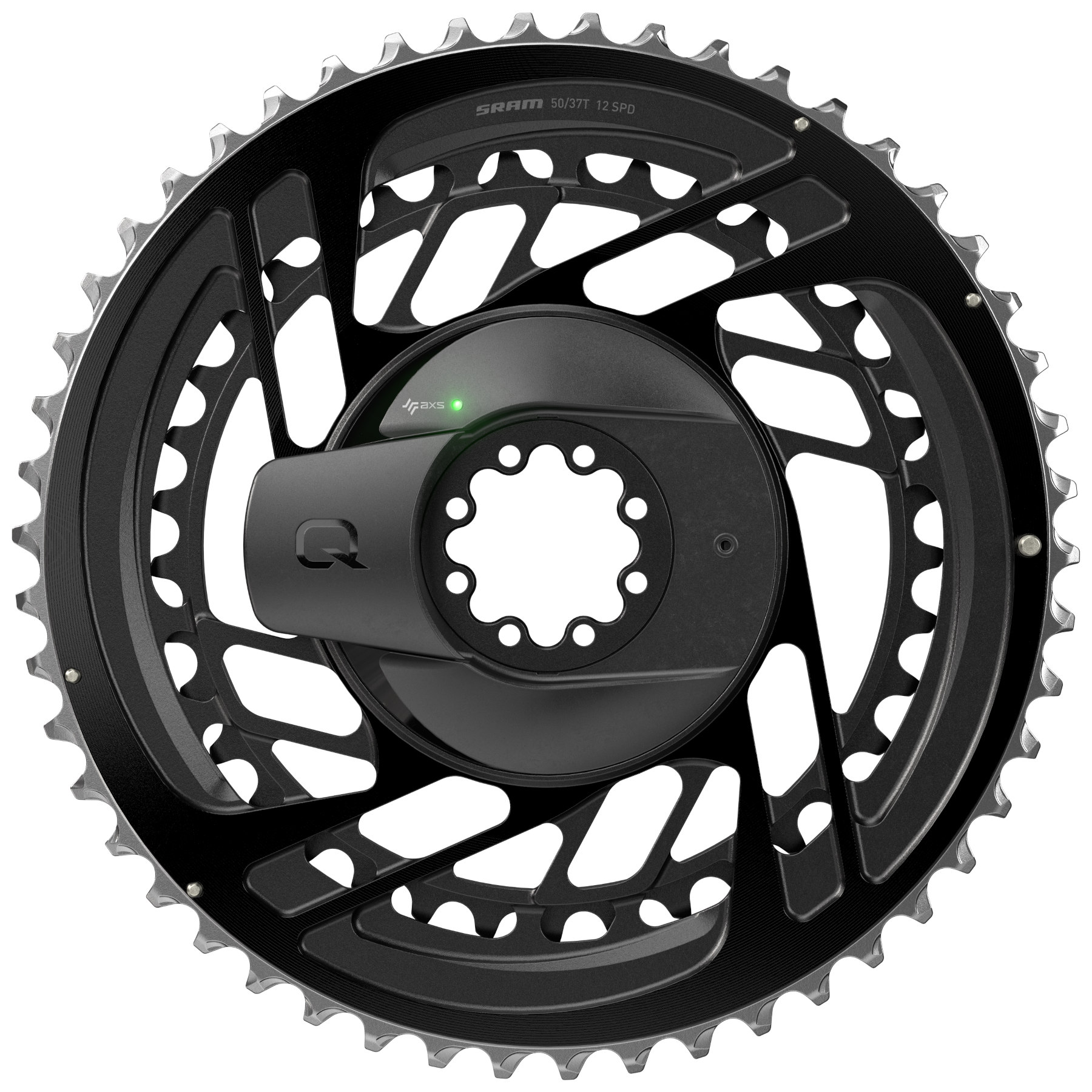 Picture of SRAM Force Powermeter Chainring Kit - AXS | Direct Mount | 2x12-speed | D2 - Black
