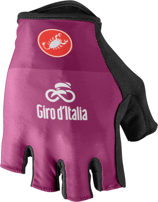 Bild von Castelli Giro d'Italia 2021 #Giro Kurzfinger-Handschuhe - ciclamino 014