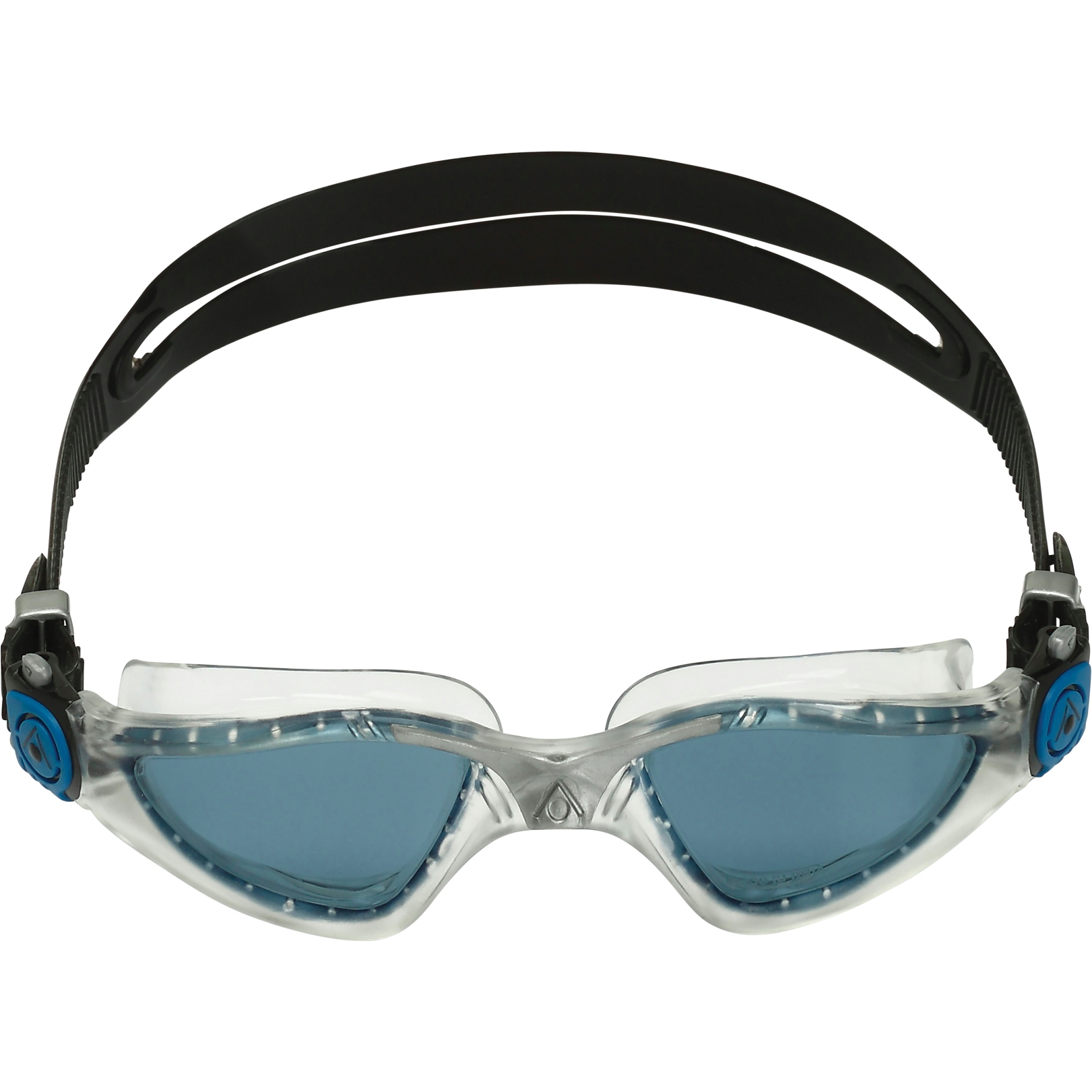 Picture of AQUASPHERE Kayenne Swim Goggles - Smoke Tinted - Transparent/Silver/Petrol