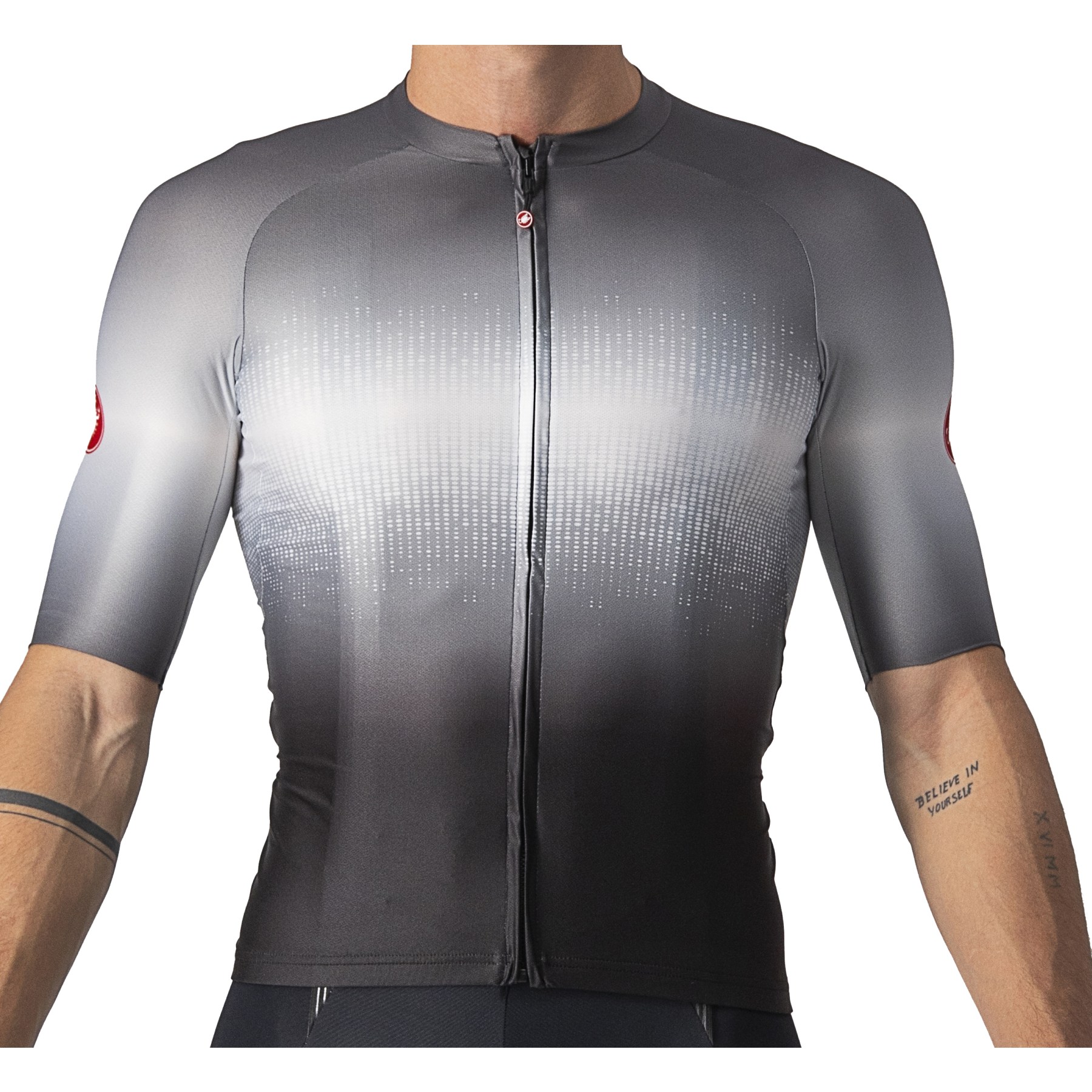 Castelli Aero Race 6.0 Jersey - light black/dark grey 085