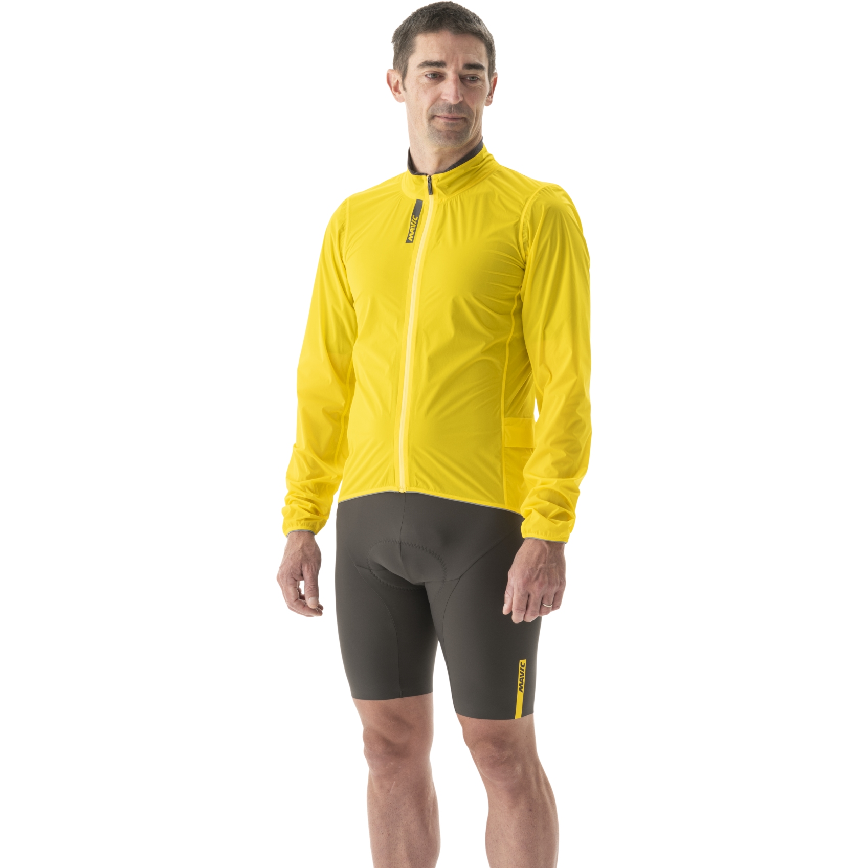 Mavic Cosmic H2O Cycling Jacket Men - yellow | BIKE24
