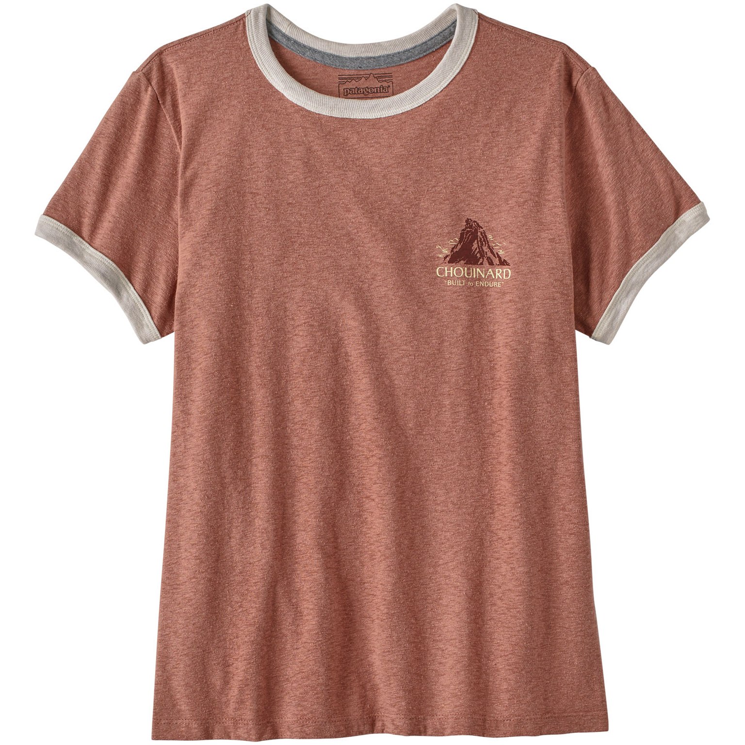 Produktbild von Patagonia Chouinard Crest Ringer Responsibili-Tee T-Shirt Damen - Sienna Clay
