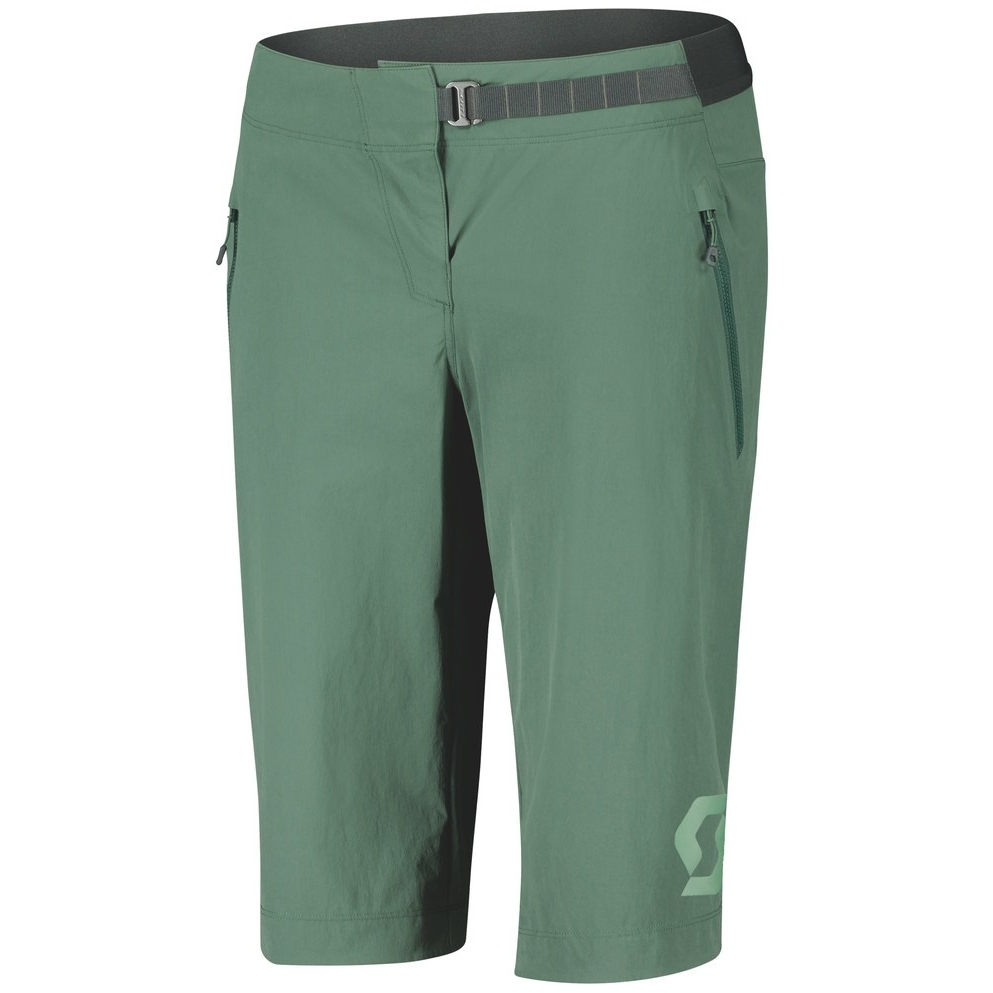 Picture of SCOTT Trail Vertic w/pad Women&#039;s Shorts - smoked green