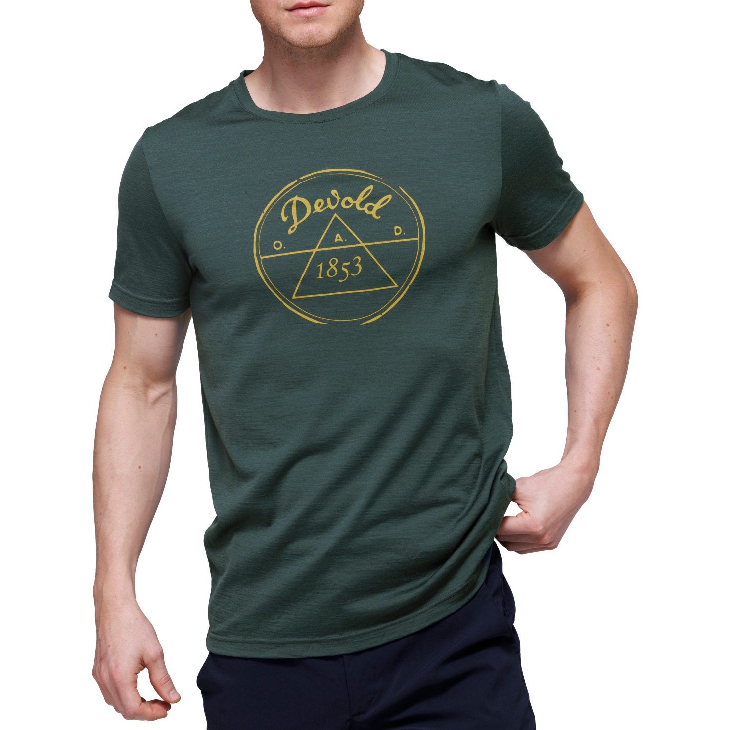 Produktbild von Devold 1853 Merino 150 T-Shirt Herren - 427A Woods