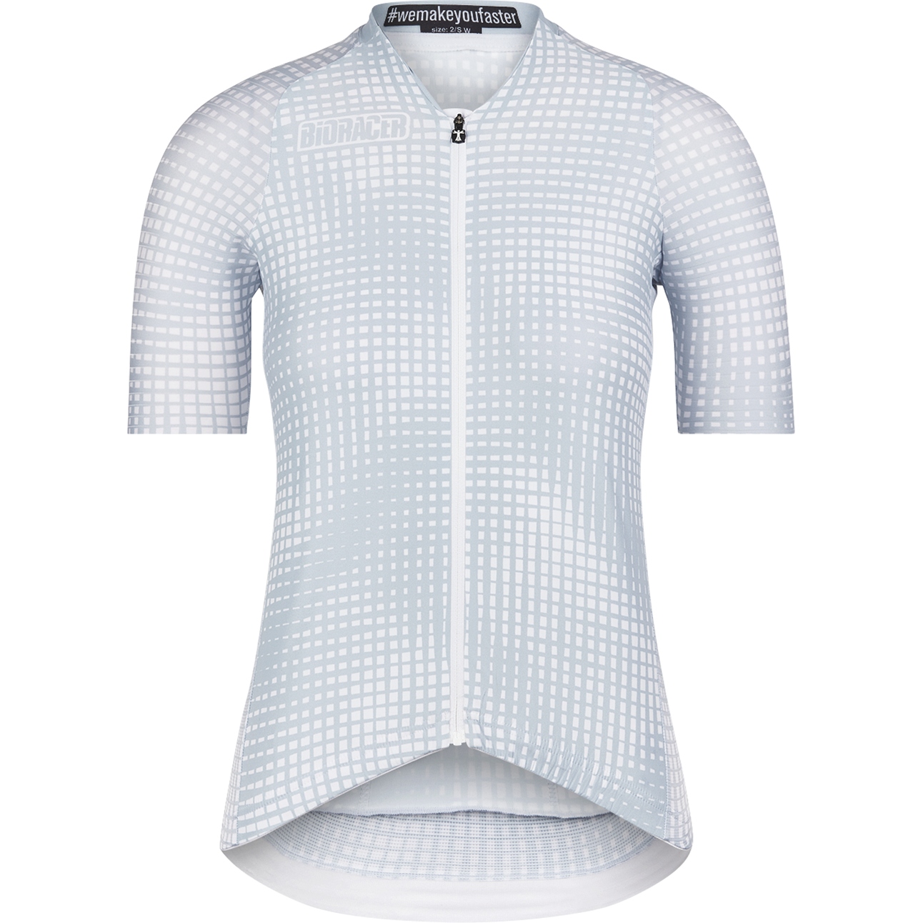 Produktbild von Bioracer Icon Kurzarmtrikot Damen - Op Art - sky grey