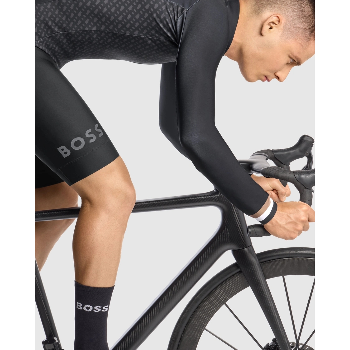 ウェア MILLE GT Spring Fall Jersey BOSS x ASSOS Assos MILLE GT Jesień Zima BOSS x ASSOS Koszulka Rowerowa z