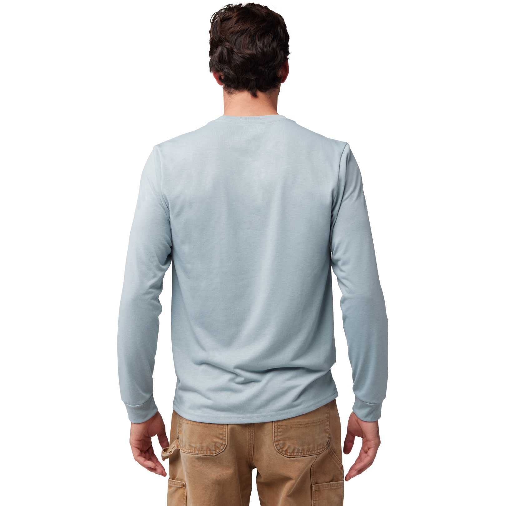 トップス Affix wrks long-sleeved t-shirts AFFXWRKS – Dual Sleeve T-Shirt Muted Blue