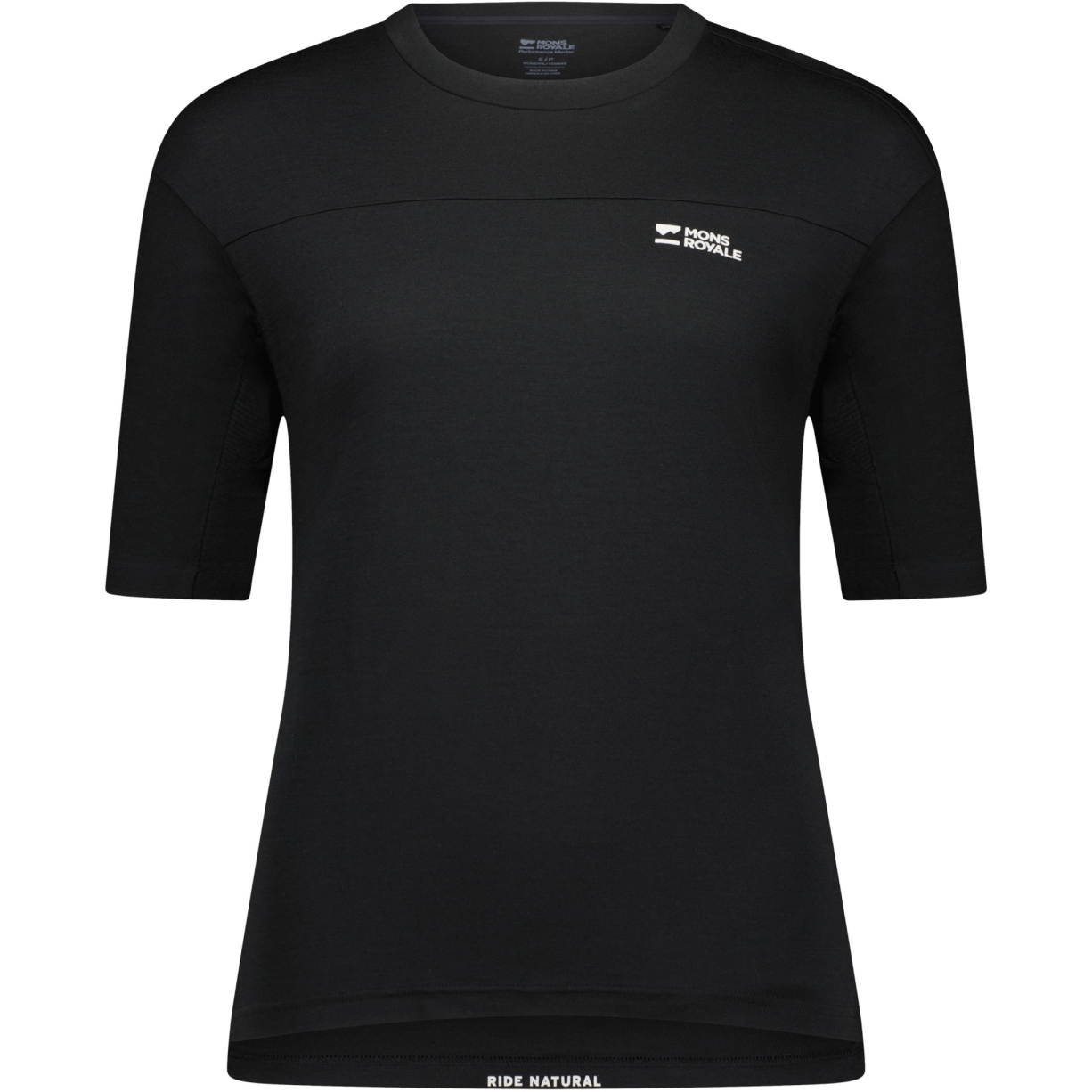 Zdjęcie: Mons Royale Diversion Merino Bike Short Sleeve Jersey Women - black
