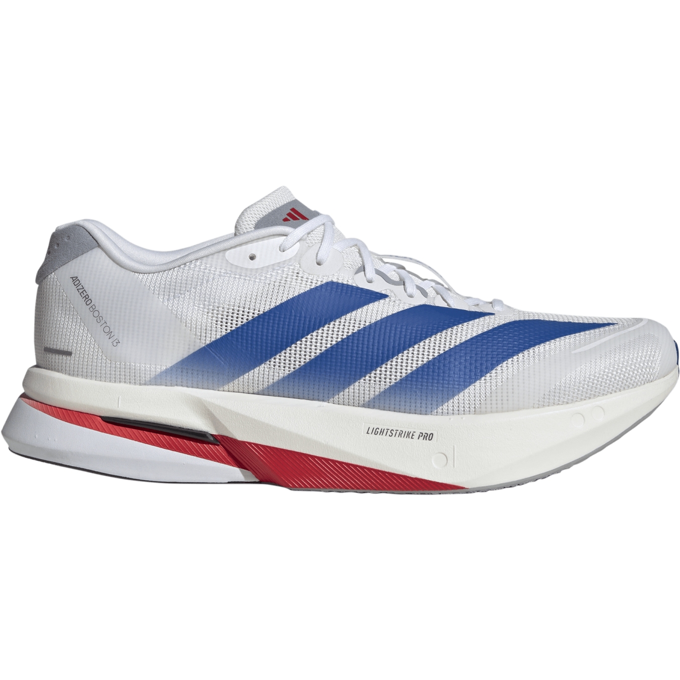 adidas Adizero Boston 13 Running Shoes Men - cloud white/royal blue/halo  silver JQ1668 | BIKE24
