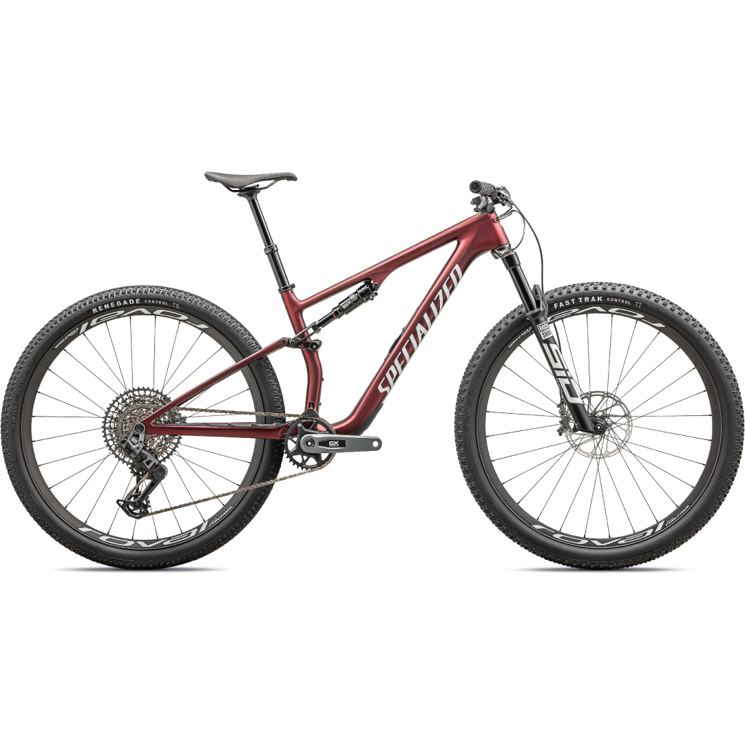 Image of Specialized EPIC 8 EXPERT - 29" Carbon Mountainbike - 2024 - satin / redsky white