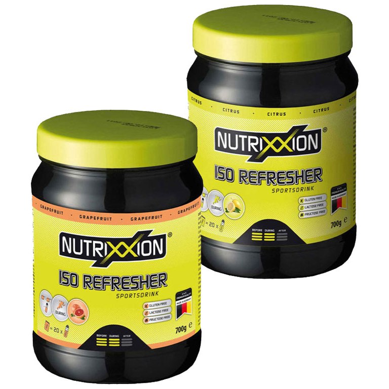 Produktbild von Nutrixxion Iso Drink Refresher - Isotonisches Kohlenhydrat-Getränkepulver - 700g