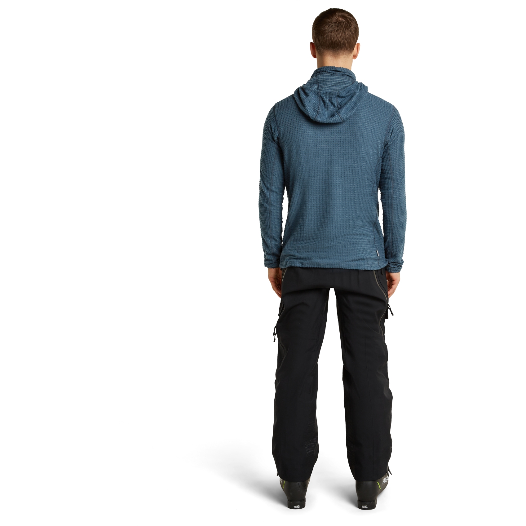 Icebreaker Merino 400 RealFleece™ Grid Blackridge Pullover Hoodie