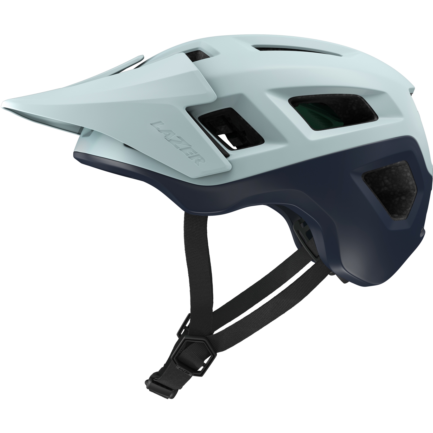 Picture of Lazer Coyote KinetiCore MTB Helmet - matte light blue