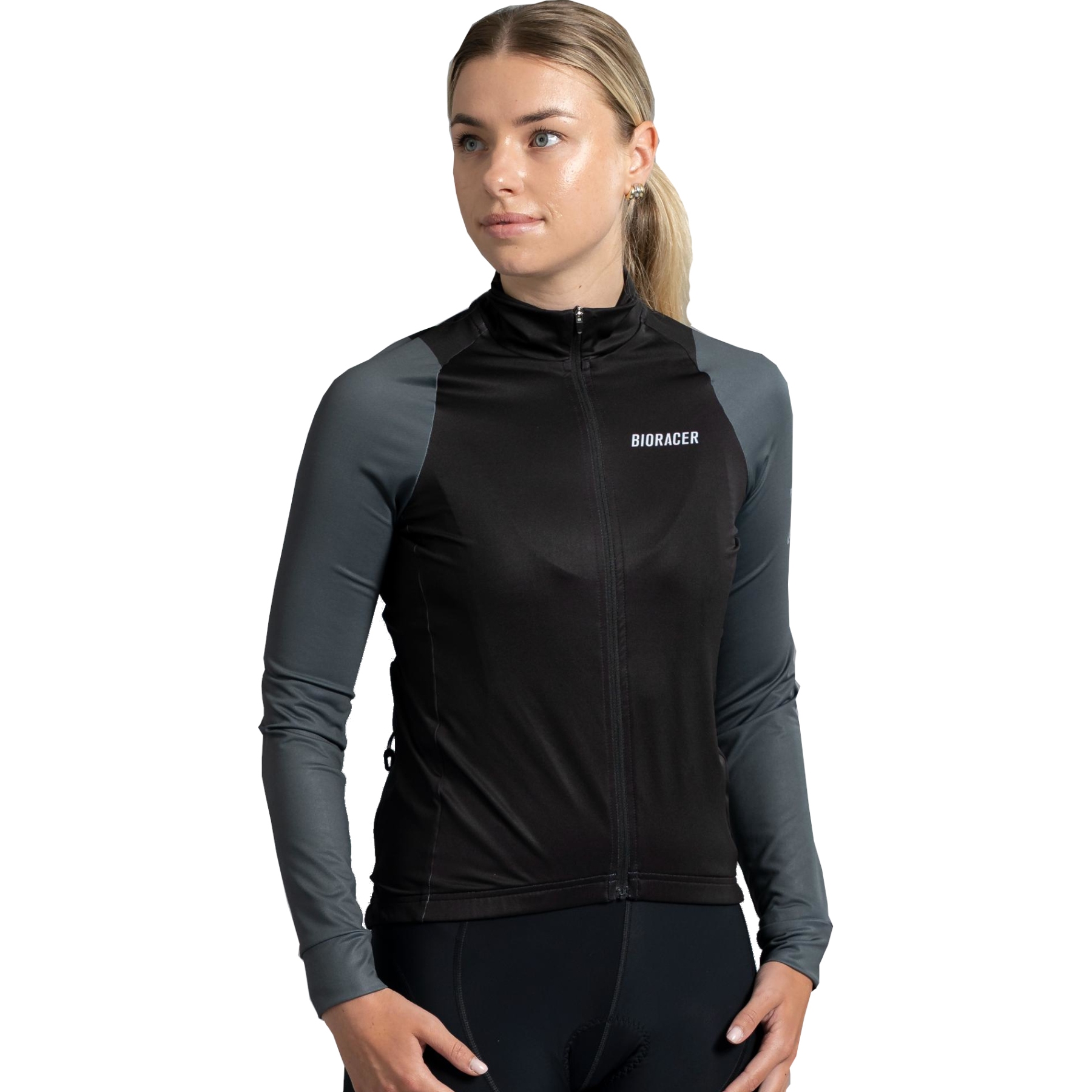 Женская легкая куртка Bioracer Tempest - черный - антрацит