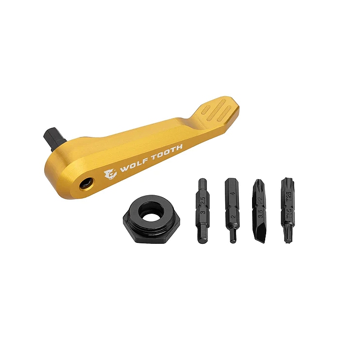 Picture of Wolf Tooth Axle Handle Multitool - gold