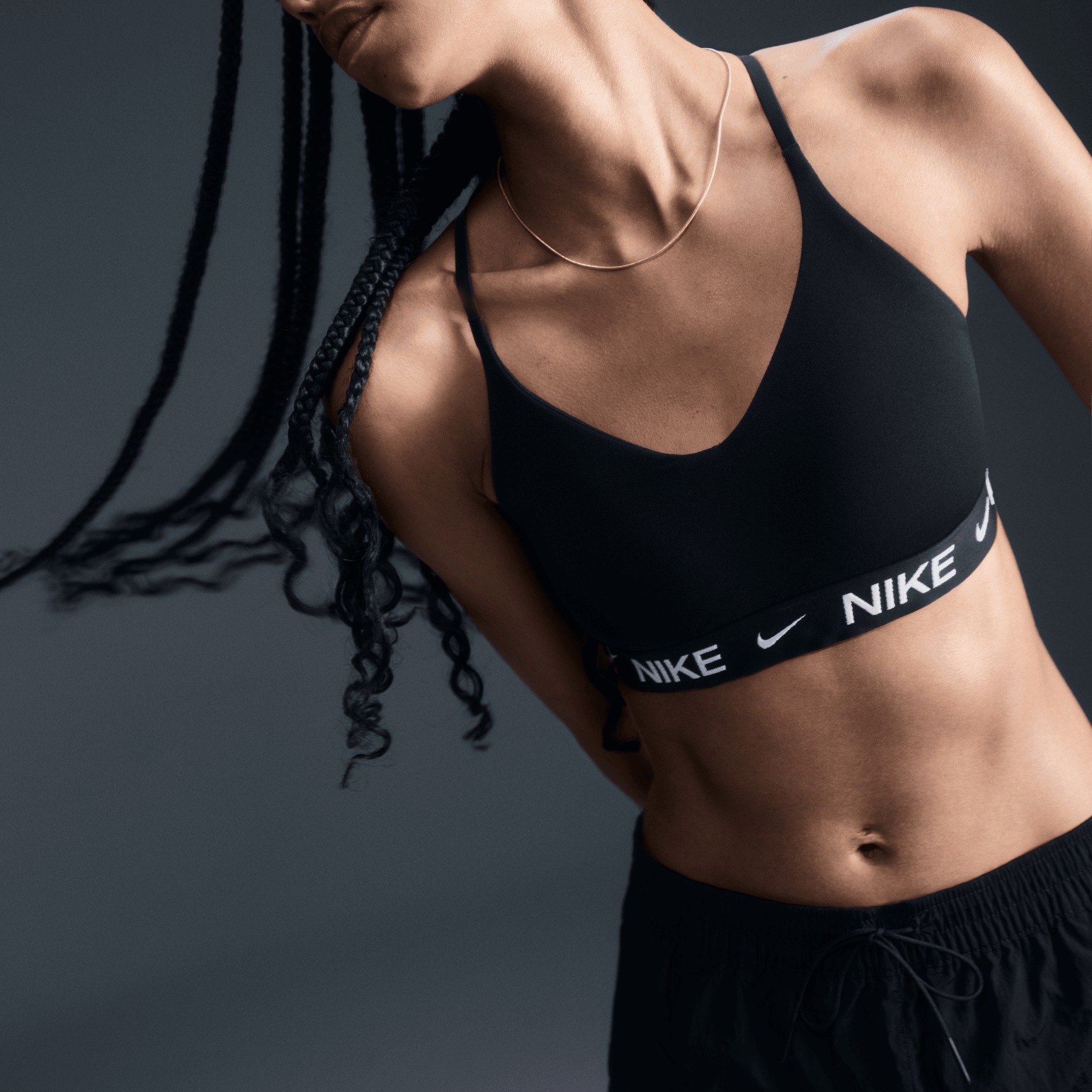 nike pro indy light support sports bra