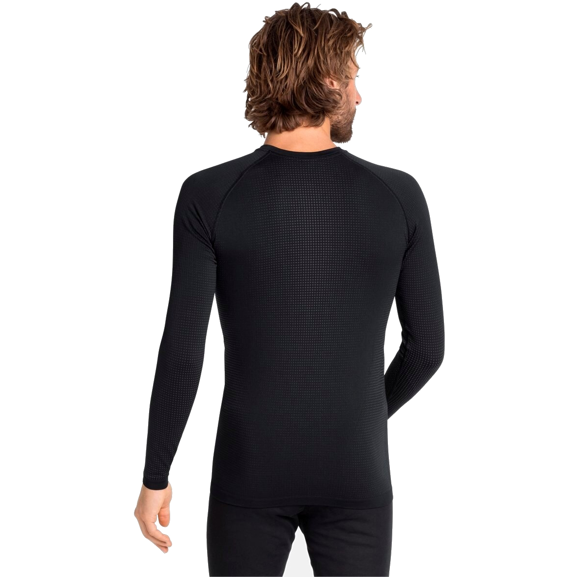 Odlo Uomo Maglia funzionale a maniche lunghe con collo alto ACTIVE WARM ECO Odlo Uomo Maglia funzionale a maniche lunghe con collo alto ACTIVE WARM ECO