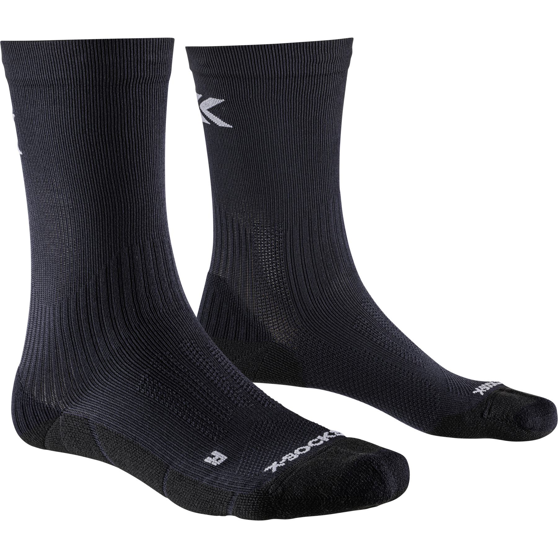 Picture of X-Socks Core Sport Graphics Crew Socks - opal black/arctic white